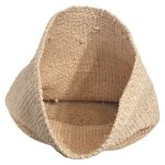 Woven Fibre Basket Sisal Beige 26CM