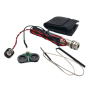 Active Endpin Jack Preamp Piezo Pickup Kit Volume & Tone Control For Acoust
