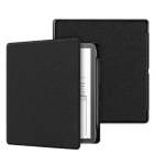FINTIE Amazon Kindle Scribe 10.2" 2022 2024 Premium Protective Slim Pu Leather Folio Cover W pen Holder Black