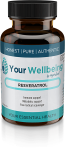 Your Wellbeing - Trans Resveratrol 500MG 60 Vegi Capsules