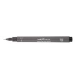 PIN-01-200 0.1MM Dark Grey Uni Pin Drawing Pen Each 41-1573-65
