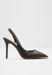 Promar Court Heel - Dark Brown