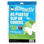 Butterfly A5 Precut Book Covers Medium 10 Sheets
