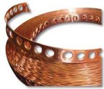 13MM Perforated Earth Strap 10MTR Roll