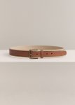 Roan Leather Canvas Belt