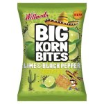 Willards Big Korn Bites Lime & Black Pepper Flavoured Maize Chips 120G