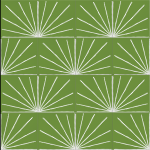 Palmetto Wall Tile Sticker