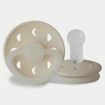 Moonphase Silicone Pacifier - Cream Night Size 1