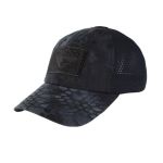 Mesh Tactical Cap With Hook & Loop Panels - Typhon