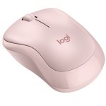 Logitech M240 Wireless Bluetooth Mouse Silent Clicks Compact Design Rose – New