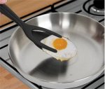 2-IN-1 Silicone Egg Spatula And Flip Tong