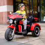 12V Plastic Powered Big Size Electric Motorbike