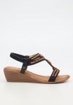 Tinika 1 Wedge - Black