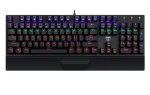 Destroyer 104 Key|wrist Guard|rainbow Backlit Gaming Mechanical Keyboard - Black