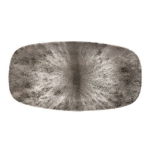 Churchill - Stone Quartz Black Oblong Chefs Plate 30 X 15.3CM Set Of 12