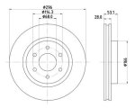 Stone Brake Disc Front – Vented – BR14130