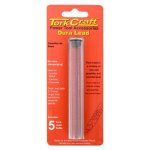 Tork Craft Carpenter's Pencil Dura Lead Refill 5PC Red