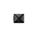 Composable Glam Link Black Shiny Pyramid