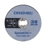 Dremel Ez Speedclic Thin Cutting Wheels SC409 5 Piece