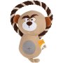 - Stuffed Dog Plush Toys For Puppy No Squeak Chew Toys With Rope
