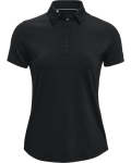 Women's Ua Zinger Short Sleeve Polo - Black XXL