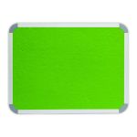 Parrot Info Board Aluminium Frame 1200 900MM Lime Green