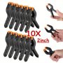 10pcs Plastic Spring Clamps DIY Clip For Woodworking Workbench And Home Workshop