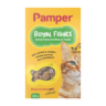 Pampers Pamper Royal Fishies Catnip Flavoured Biscuit Treats 250G