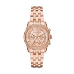 Ritz Womens Rose Gold Stainless Steel Strap WATCH-MK7531