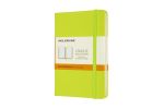 Moleskine Pocket Ruled Hardcover Notebook - Lemon Green