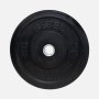 Rebel Black Rubber Bumper Weight Plates