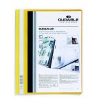 Durable A4 Duraplus Quote Folder – Yellow Each