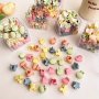 30pcs Fashion And Popular Resin Plastic Flower Heart Rabbit Hair Clip Perfect Hair Accessories For Gifting Or Daily Wear