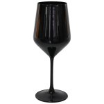 Emma Black Wine Glass 480ML