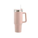 1.2LT Flask With Straw Pink