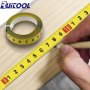 1PC Self-adhesive Tape Measure 0.5'' Width Metric Scale Workbench Ruler For T-track Router Table Band Saw Woodworking Tool 1M-5M