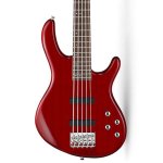 Cort Action Bass V Plus 5-STRING Bass Guitar Transparent Red