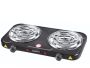 Sunbeam Double Spiral Hotplate-black SDS-200B