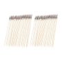 40PCS Painting Easels Alligator Clip Stick Modeling Tools