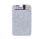 Bath Mat Plush Light Grey 50 80CM