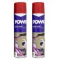 Powr Heat Resistant Spray Paint Red 300ML 2 Pack