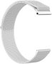 Fitbit Versa Magnetic Milanese Loop Stainless Steel Watch Band - Silver