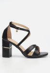 Caf 1 Block Heel - Black