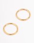 Goldair Gold Plated Surgical Steel Fine Sleeper Earrings 8MM