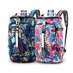 Ladies 3-WAY Multipurpose Maple Leaf Backpack - Orange Maple Leaf