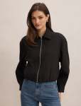 Alexia Top Collar Jacket - 18 Black