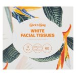 Pnp Cube Ladies Facial Tissue 3 Ply White 60EA