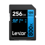 256GB Lexar Professional 800X Sdxc" Uhs