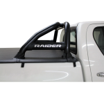 Toyota Hilux 6 Bend Sports Bar W Oval Side Plates Black D c And E c 2016+ –