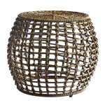 Grey Outdoor Side Table